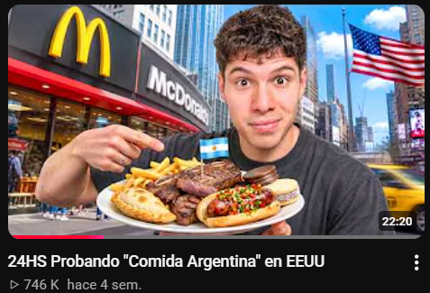 24HS Probando Comida Argentina en EEUU